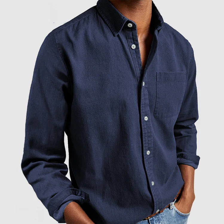 Max Herren Casual Hemd | Pflegeleichter Stoff 1