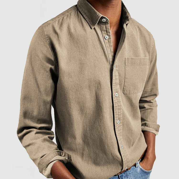 Max Herren Casual Hemd | Pflegeleichter Stoff 1